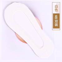 盛世尼曼夏季薄款冰丝袜子女短袜棉底女隐形袜硅胶防滑肉色超浅口船袜套