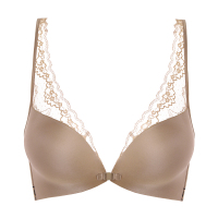 盛世尼曼博尔爽前扣内衣女小胸聚拢美背无钢圈文胸蕾丝收副乳上托胸罩胸罩