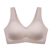 盛世尼曼帕娜蒂运动内衣女无钢圈果冻条薄款小胸聚拢背心式美背文胸罩