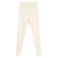 盛世曼尼超高腰孕妇打底裤燕麦色加厚外穿孕早期秋季外出产后托腹裤不掉档