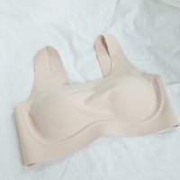 盛世尼曼j boutique裸感乳胶内衣薄款无钢圈光面文胸舒适运动型胸罩