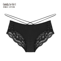 盛世尼曼奶糖派微醺微甜配套蕾丝细带内裤女士三角裤轻薄清爽透气速干内裤