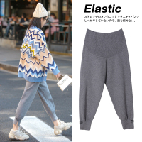 盛世曼尼孕妇裤针织加厚加绒春秋外穿时尚款秋冬装小个子休闲宽松奶奶裤子