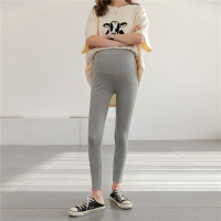 盛世曼尼外穿小灰裤~孕妇裤春秋季弹力修身显瘦小脚裤时尚潮妈九分打底裤