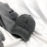 盛世尼曼复古水洗帽水泥灰百搭弯檐鸭舌帽子女韩版百搭遮阳防晒帽潮流男帽帽子