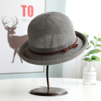 盛世尼曼遮阳帽子女春秋夏季韩版百搭出游可爱圆顶小礼帽日系防晒渔夫草帽