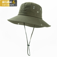 盛世尼曼户外男士登山帽子夏天钓鱼防晒帽出游徒步透气遮阳帽子骑行渔夫帽帽子