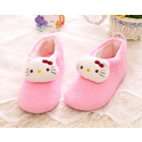 盛世尼曼春夏秋冬天卡通猫咪爱心室内家居地板包跟鞋孕妇鞋月子鞋女孕妇鞋