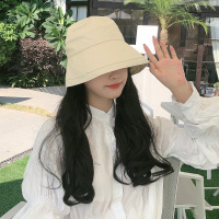 盛世尼曼渔夫帽女夏季日系遮脸百搭防晒紫外线遮阳帽子女韩版潮网红太阳帽帽子