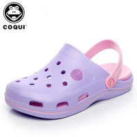 盛世尼曼酷趣护士洞洞鞋女夏防滑海边沙滩鞋男情侣款孕妇凉拖鞋外穿果冻鞋孕妇鞋