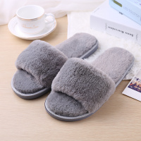 盛世尼曼情侣居家居可爱毛毛绒秋月子鞋空调卡通室内女士儿童地板棉拖鞋冬孕妇鞋