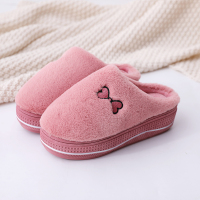 盛世尼曼秋冬时尚保暖居家可爱棉拖鞋女室内外厚底地板拖学生毛毛月子拖鞋孕妇鞋