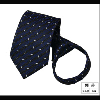 盛世尼曼现代领带 北京现代领带 新款现代男士领带拉链易拉得懒人领带手打领带