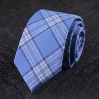 盛世尼曼制服配件格子领带 学院风日系ins格免打黑色领带女日系jk/DK制服领带