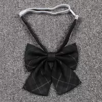 盛世尼曼[碳灰格小物]成品布日系JK制服领结衬衫领带校服裙领花蝴蝶结领带