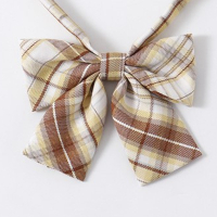 盛世尼曼焕彩蝶 浮月百褶裙格裙同款领结女夏小清新学生配饰咩a免打领带领带