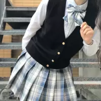 盛世尼曼[黛蜜拉]月之迷 原创JK领结DK领带制服手打男女情侣配饰校供蓝领带