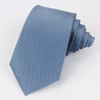 盛世尼曼新款交通银行丝巾 交行丝巾 交通银行领带男士 懒人拉链柜员 领带
