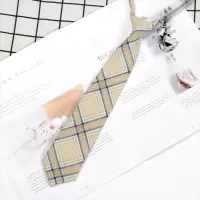 盛世尼曼jk小领带女学院风格子懒人日系制服原宿风衬衫领结男女学生ins领带