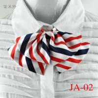 盛世尼曼领结衬衫 女 款特大版职业头花装饰蝴蝶结银行空姐领花工装领带女领带