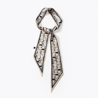 盛世尼曼功能超多~怎么都好搭~窄长条ins小丝巾女装饰领巾发带腰带绑包包