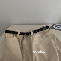 盛世尼曼ooahz 小腰精福利! 胖瘦都可系的无孔皮带 女柔软细小腰带