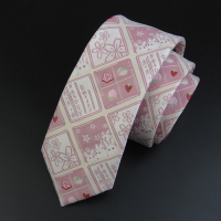 盛世尼曼]和菓子原创jk领带女休闲领结jk领带女制服 粉和果子领带