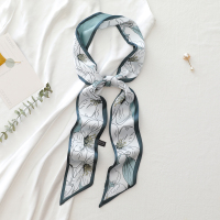 盛世尼曼长条小丝巾女夏季丝带复古法式扎头发带编发马尾绑包超仙飘带腰带