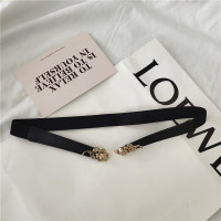 盛世尼曼金属玫瑰花腰带女装饰腰封配裙子复古松紧弹力细皮带百搭简单束腰