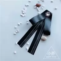 盛世尼曼▼小恶魔黑色韩版领结复古男女款领带学生银行职业领花蝴蝶结正装领带