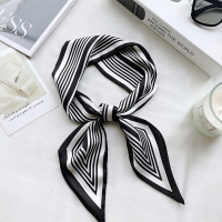 盛世尼曼春秋ins尖角飘带韩国丝巾女窄长条多功能百搭装饰丝带腰带小领巾