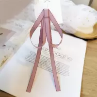 盛世尼曼潮黑色粉色蓝色学院风飘带正装领带衬衫学生装饰时尚蝴蝶结领结女领带