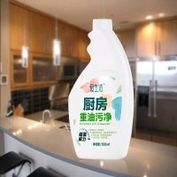 绿叶爱生活厨房重油污净强力去除油污油烟机清洁剂正品送喷头 邮