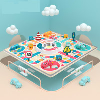飞行棋4-6岁亲子互动游戏棋类棋盘儿童桌游玩具益智跳跳棋