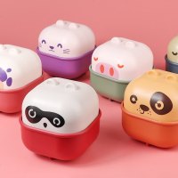 抖音同款网红儿童按压回力玩具车 卡通动物杯宠玩具 