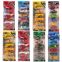 儿童玩具车实体店超市摆地摊回力玩具车城市建筑工程车