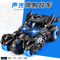 大号弹射玩具战车合金车模儿童玩具车仿真回力男孩耐摔模型摩托车