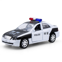  警车玩具合金回力车模 儿童玩具 警车 模型玩具
