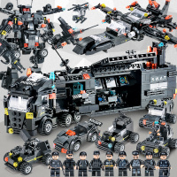 兼容乐高积木军事系列益智儿童男孩子拼装航母装甲车航天坦克玩具