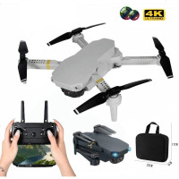 4K高清航拍遥控飞机长续航四轴飞行器折叠便携遥控飞机儿童玩具-1800毫安/720P