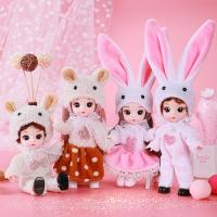 伊梦丝芭比娃娃17厘米小号洋娃娃女孩公主换装迷你过家家玩具单个