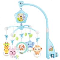 新生儿婴儿玩具可测温度床头铃投影音乐旋转摇铃床铃