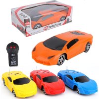 儿童遥控车1:24无线二通跑车模型儿童电动小汽车玩具