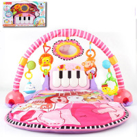 大号豪华婴儿脚踏钢琴宝宝多功能音乐健身架初生益智玩具礼物赠品
