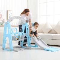 滑滑梯秋千组合儿童室内家用幼儿园宝宝游乐场小型小孩多功能玩具