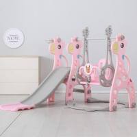 儿童小孩滑滑梯秋千组合室内家用宝宝滑梯小型加厚多功能游乐玩具