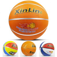 幼儿园橡胶篮球小孩拍拍球3/4/5/6/7号儿童玩具体操篮球