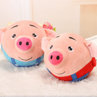 抖音网红跳跳猪音乐面包超人跳跳跳球海草猪会唱歌会说话早教玩具-蓝牙遥控款