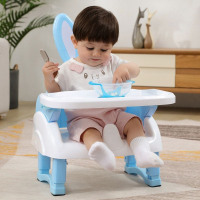 儿童餐椅婴儿餐桌便携式宝宝吃饭桌可折叠儿童椅靠背椅座椅小凳子