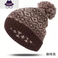 帽子女秋冬百搭经典复古毛线帽韩版秋季休闲加厚款针织帽保暖冬季 FISH BASKET